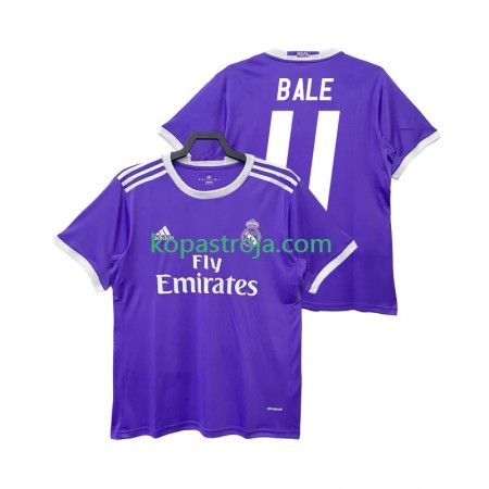 Billiga Fotbollströjor Real Madrid BALE 11 2016 2017 Retro Borta tröja Kortärmad